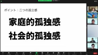 レポート：子育てしながら《孤独感》を感じることはありますか？〜〜子育て当事者7918人のアンケートを読み込んで意見交換する勉強会　第4回〜